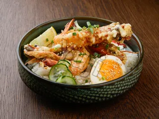 (D6) Ebi Fry Don 大海老フライ丼